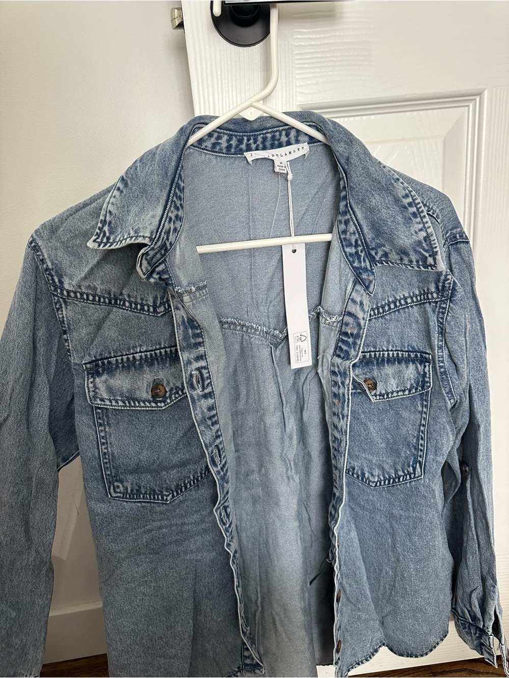 Light Wash Denim Jacket - Unbranded